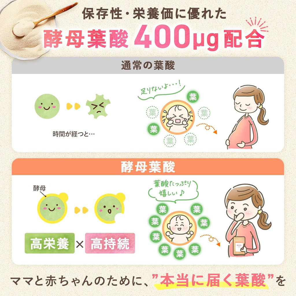 Dietary Supplements Made in Japan Maternity 400μg 1 bags