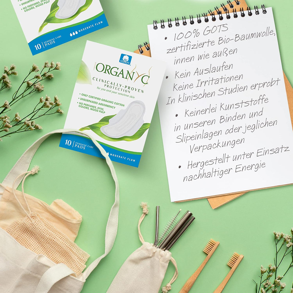 Organyc-Pads Sanitary Pads