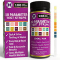 UTI Urine Test Strips. Urinary Tract Infection Strip. Simple, Fast & Accurate Results. Urinalysis Home Testing Stick Kit for Ketone, pH, Glucose, Nitrite, Leukocytes & more to Help Monitor your Health.
