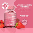 Perimenopause Supplement - 60 Gummies - with Maca, Red Clover, Sage, Probiotics, Ashwagandha - for Perimenopause and Menopause - Sugar Free - Hormone Balance for Women - Novomins