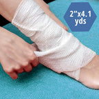 MED PRIDE Sterile Conforming Stretch Gauze Bandage,Latex-Free,2 in x 4.1 yd