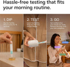 Inito Fertility Monitor & Hormone Tracker for Women | Track and Confirm Ovulation | Measures Estrogen, LH, PdG, FSH |Includes 15 Strips + Free app (Compatible with All iPhones)