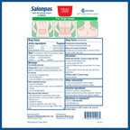 Salonpas Pain Relieving Patch, Large, 6 Count (Pack of 1) | Apply For Up to 8 Hours, For Temporary Relief of Minor Aches & Pains, Stiff Neck, Sore Shoulder, Backache, Joint Pain