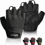 SIMARI Breathable Workout Gloves with Cushion Pad/Grip/Reduce Calluses, Weight Lifting Gloves for Gym Exercise, Cycling, Weightlifting Training, Fitness, Pilates, Kayaking, Gift for Men & Women