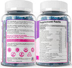 Prenatal Vitamins for Women Gummies + Methylfolate, DHA & Iron, Vegan,120Ct | w/ Omega-3, Organic Food Blend, Choline, Vitamin D3 B6 B12 - Multivitamin for Women Before, During & Post Pregnancy, 0g Sugar