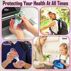 48 Pcs Mini Hand Sanitizers Bulk 1oz Travel Size Portable Hand Sanitizer Gel Gift Employee Appreciation Gift Instant Formula Fruit Flower Scented for Guest Coworker Staff Family Party Supplies