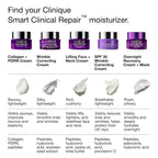 Clinique Smart Clinical Repair Face Cream Moisturizer | Now Available in Collagen + PDRN and Wrinkle Correcting Formulas