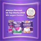 Always Incontinence Products 20 pieces