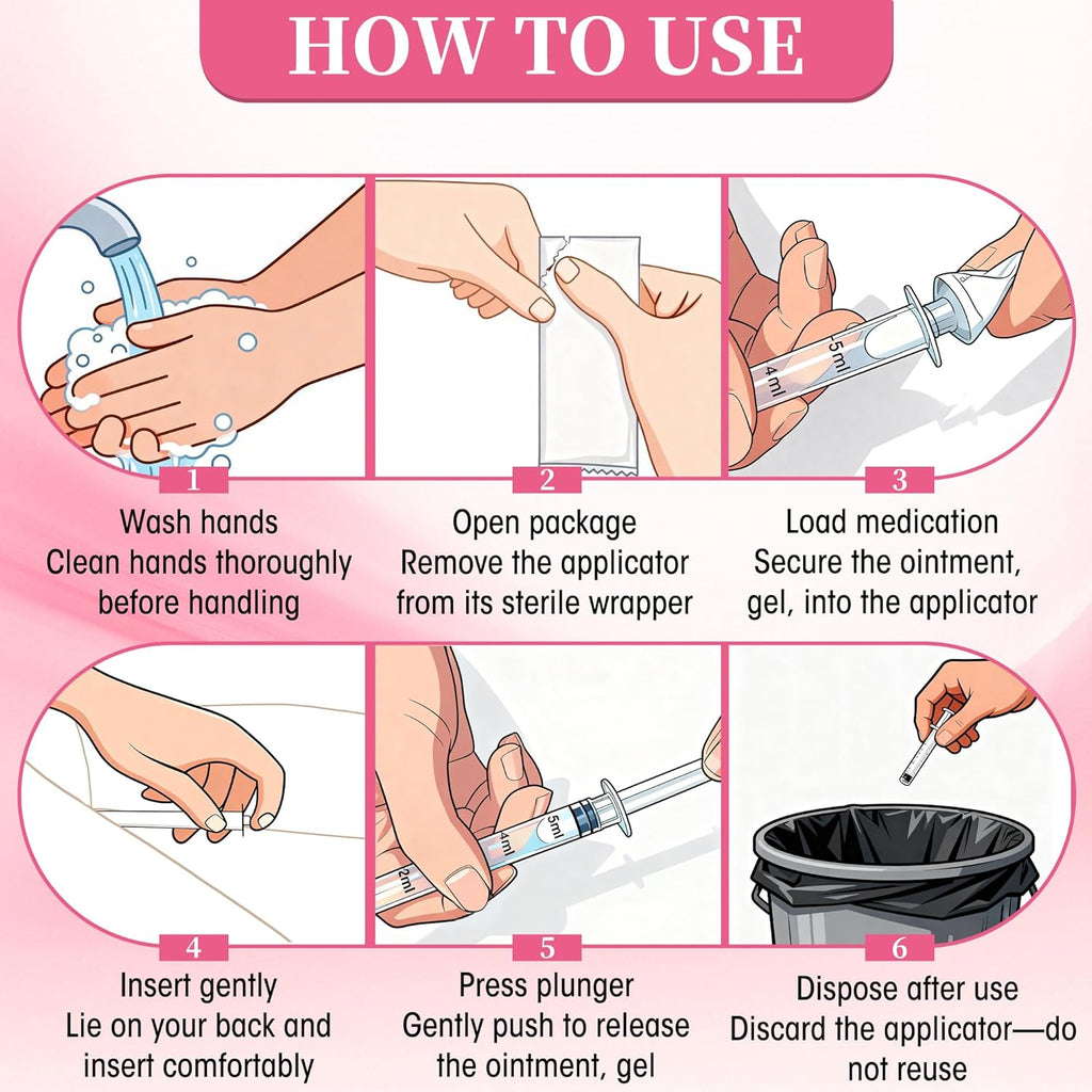 Aplicadores Vaginal Applicators Disposable 8 Ml