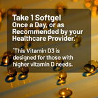 NatureWise Vitamin D3 10000IU Supplement, Immune Support, 90 Mini Softgels