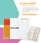 Smith & Nephew CICA-Care Self-Adhesive Silicone Gel Sheet for Scar Management, Wound Care Product, 5 Inches by 6 Inches