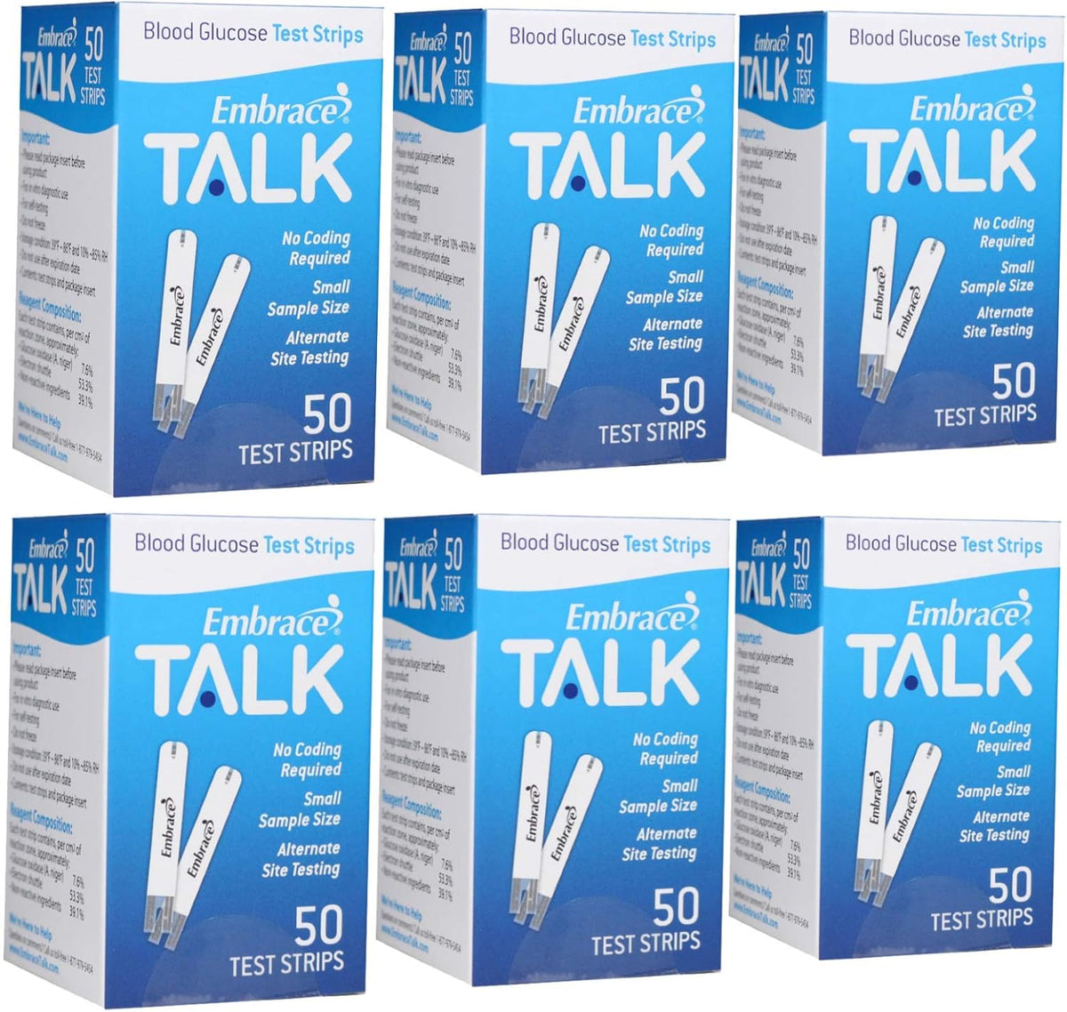 Embrace Talk 300 Health Test Kits