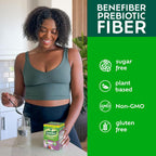 Benefiber Prebiotic Fiber Supplement Powder, Berry Fusion, 24 Stick Packs