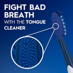 Oral-B Pro Clean CrossAction Manual Toothbrush, 6- Pack, Medium Soft Bristle Brushes for Adults, Deep Plaque Removal, Daily Gum Health and Fresh Breath, Travel Toiletries