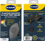 Dr. Scholl's® Plantar Fasciitis & Achy Feet Relief Arch Support Sleeve, Cushioned Arch Supports, Compression Band, Foam Pad Insert, Non Slip Sole, All-Day Wear, Morning to Night, Unisex 1 Pair