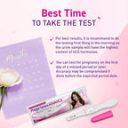 Prega News Advance, HCG Home Pregnancy Test, Midstream Urine Test Kit, One Step Pregnancy Test, Easy to Use, Accurate Result in Just 3 Minutes x Pack of 1 (2)