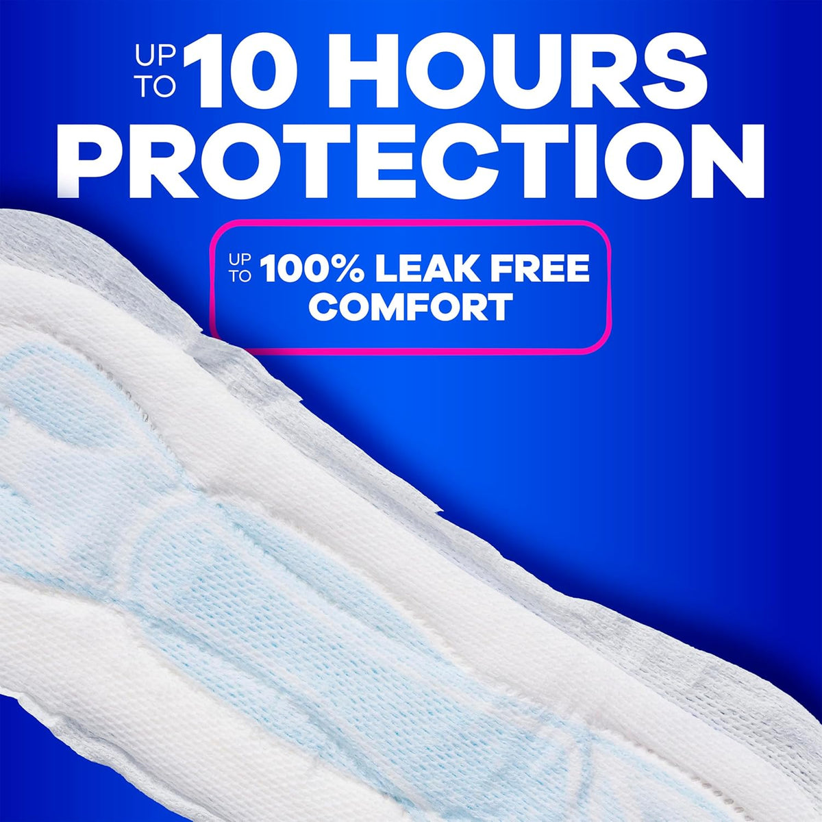Always Maxi Feminine Pads Without Wings for Women, Size 1, Regular Absorbency, Unscented 48 Count