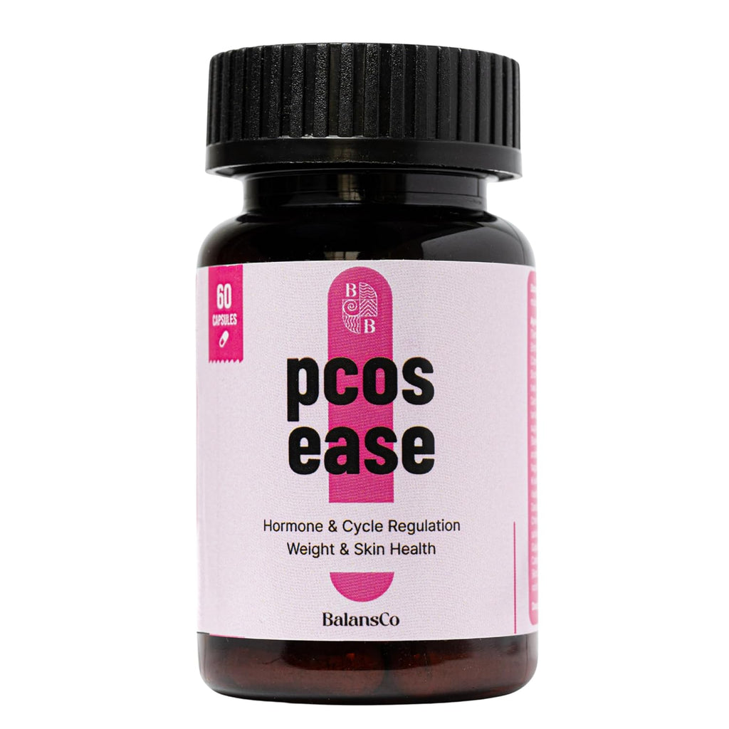 PCOS Supplement for Women | Ayurvedic Herbs Kanchnar, Guggulu & Shatavari | Supports Hormonal Balance, Metabolic, Irregular Period, Acne & Facial Hair Reduction | 60 Capsules