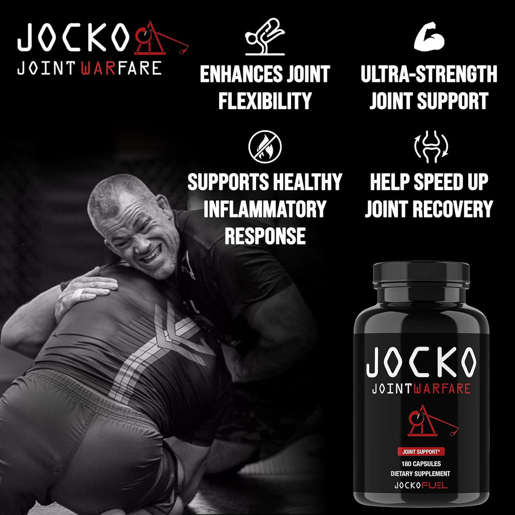 Jocko Fuel Joint Support Glucosamine Chondroitin Supplement | 60 Serving