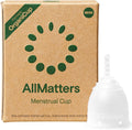 AllMatters OrganiCup Menstrual Cup - Size Mini - Eco-Friendly, Reusable Period Solution - Superior to Pads & Tampons - Suitable for Light to Heavy Flow