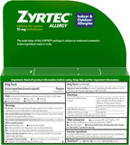 Zyrtec 24-Hour Allergy Relief Liquid Gels, 10 mg Cetirizine HCl, 25 count | Antihistamine Capsules, Allergy Medicine, All-Day Relief from Runny Nose, Sneezing, Itchy Eyes & More