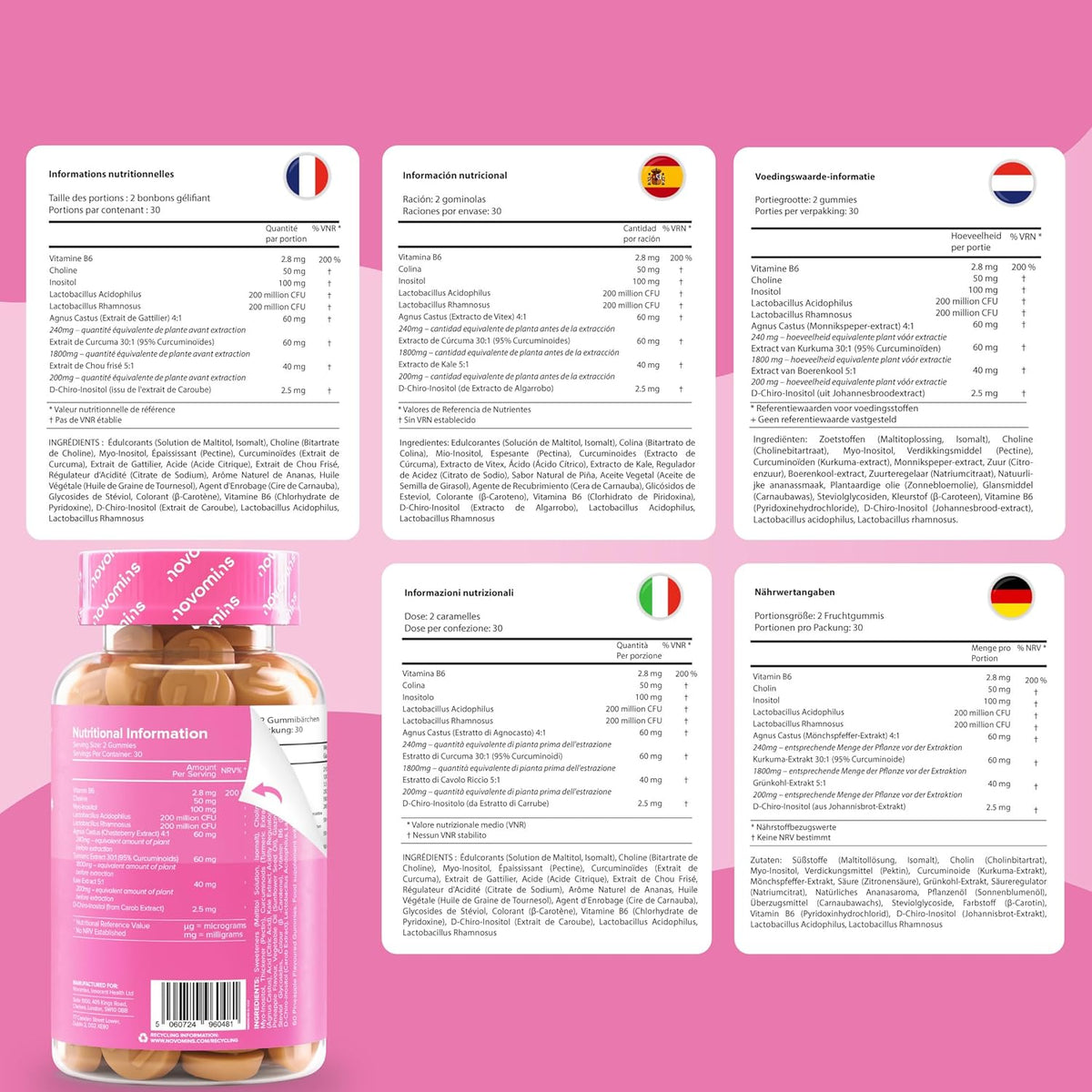Endo-Gummis Probiotic Supplements