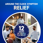 Mucinex 12Hr Cold and Flu Medicine for Adults, All Day Relief, 16 Tablets