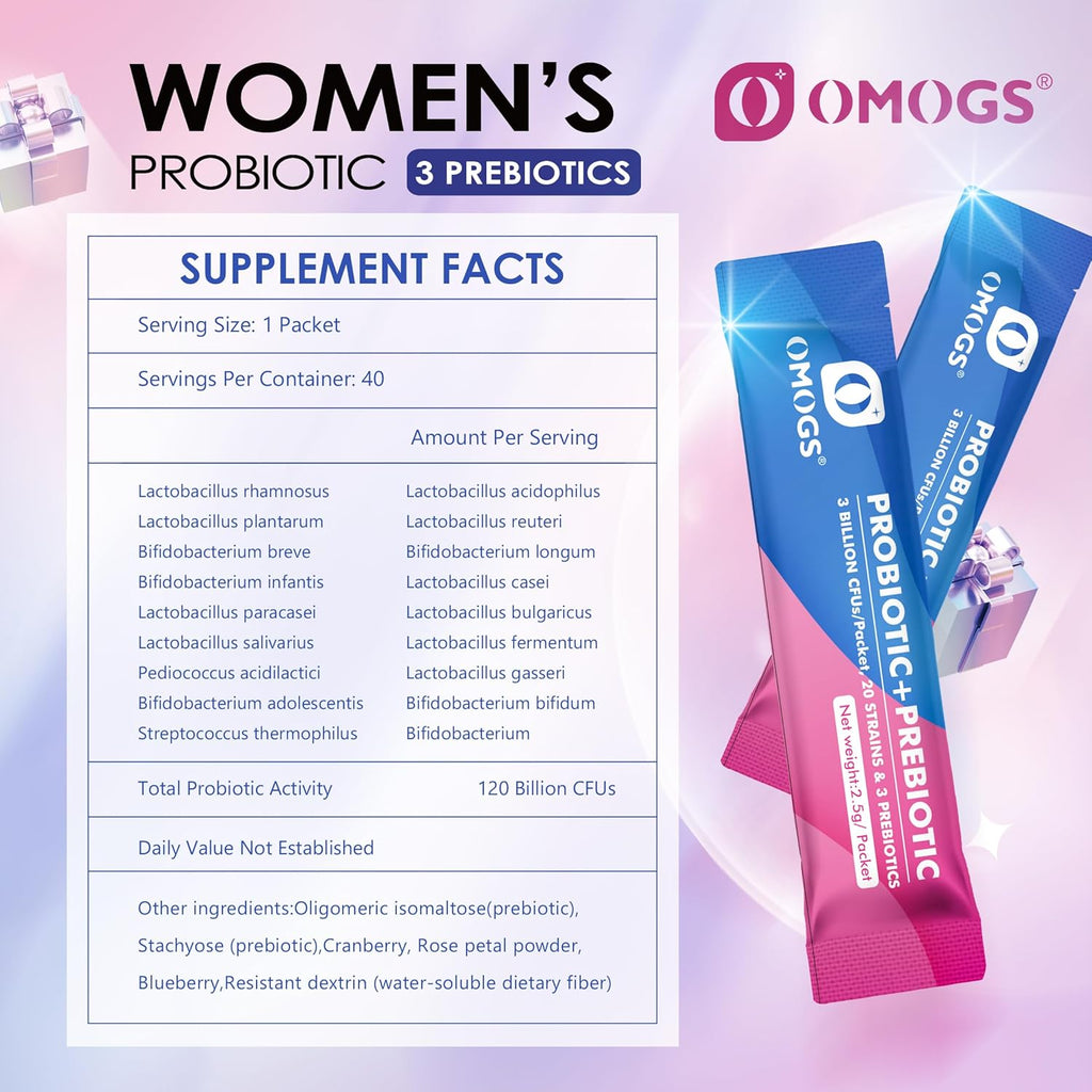 OMOGS Probiotic Supplements 120 ml