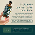 Gaia Herbs Bronchial Wellness Syrup - Respiratory Support Supplement to Help Maintain Lung Health & Help Provide Comfort for Occasional Dry Cough* - 5.4 Fl Oz (Up to 32 Servings)