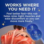Sore Joint & Muscle Rub | Fast Acting Intensive Muscle Balm with Hemp Menthol Arnica & Camphor for Back Shoulder Neck Knees and Feet Targeted Relief | Long Lasting Non-Greasy & Lightweight (2 Pack)