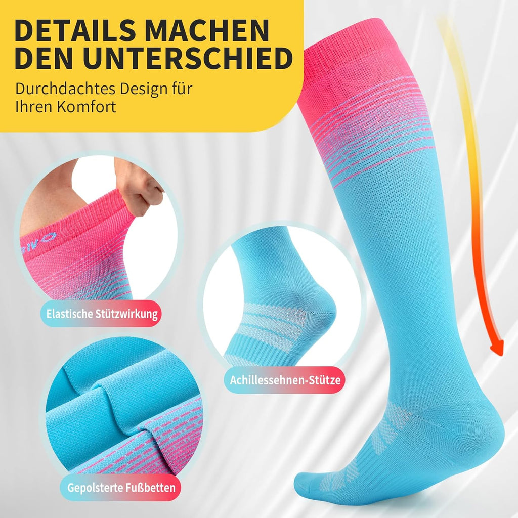 CAMBIVO Compression Socks 20 mm