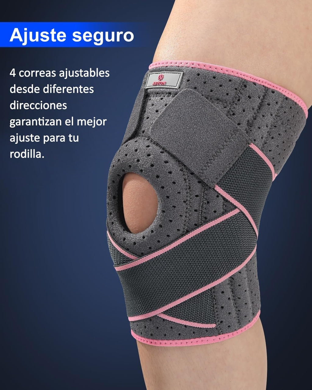 ABYON Meniscus Knee Sleeves and Adjustable Ligament for Women Men Arthritis, Ligament Injury, Meniscus Tearing, Tendonitis, Running, Squats, Sports Joint Pain (2XL/3XL)