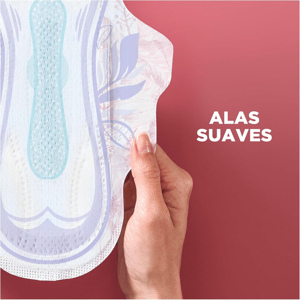 Ausonia Ultra Plus Normal Pads with Wings, 64 Count, Protection and Light Aroma All In One
