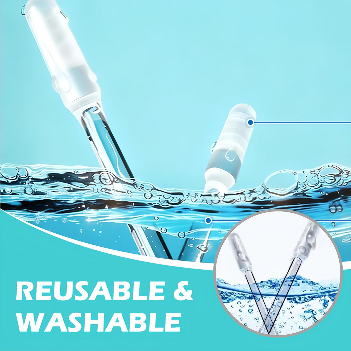 Earwax Removal Adhesive Swabs, New Reusable Ear Wax Removal Tools with Dust Cover Packaging, Adhesive Ear Wax Removal Tools, Ear Cleaning Tools Ear Curette for Kids & Adults