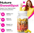 Sweet Spot - Pineapple Extract Vaginal Probiotics to Taste Great - 30 Capsules - Supports Vaginal Health
