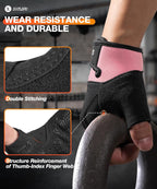 SIMARI Breathable Workout Gloves with Cushion Pad/Grip/Reduce Calluses, Weight Lifting Gloves for Gym Exercise, Cycling, Weightlifting Training, Fitness, Pilates, Kayaking, Gift for Men & Women