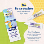 Orajel Baby Daytime & Nighttime Cooling Gels for Teething, Drug - Free, #1 Pediatrician Recommended Brand for Teething*, Two 0.18oz Tubes | Drug-Free, Soothes Teething Infants, Safe for Babies Age 0+, #1 Pediatrician Recommended Brand for Teething