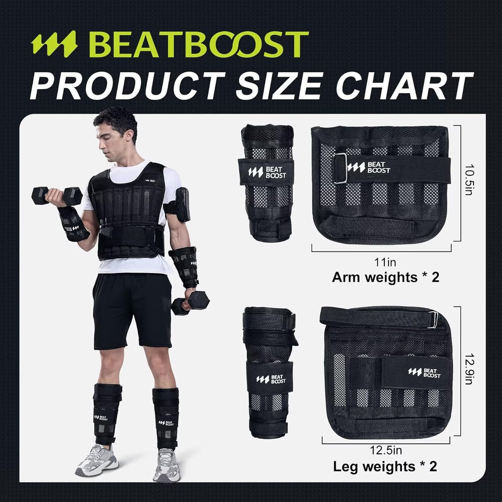 Ankle Wrist Weights 5lb/10lb/15lb/20lb/25lb/30lb Adjustable Leg Arm Weights for Men Walking Pilates Exercise Workout Gym Aerobics