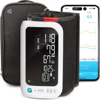 Greater Goods Bluetooth Blood Pressure Monitor with Automatic Upper Arm Cuff, App-Enabled for iOS and Android
