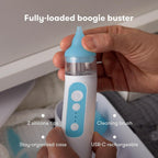 Frida Baby Electric NoseFrida Nasal Aspirator for Baby & Toddler, Essential | Nose Sucker for Congestion & Allergy Relief, Upgraded with 3 Suction Levels, 2 Silicone Tips, USB