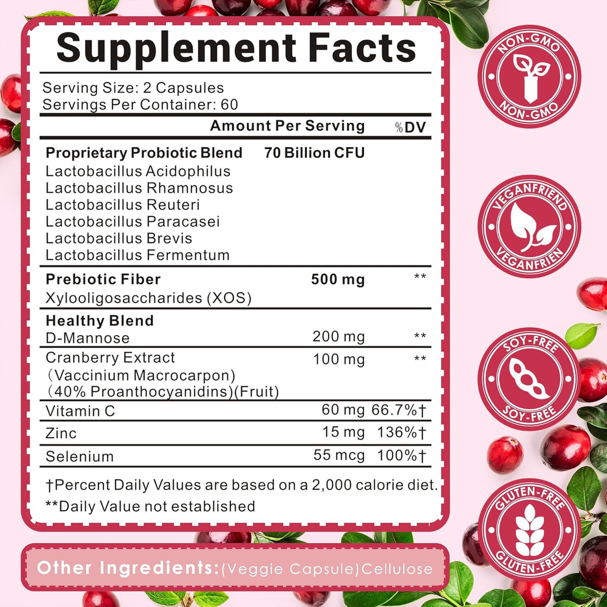 Probiotic Supplements Organic 70 ml