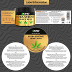 5Kind Extra Strong Hemp Cream 10.1 fl oz - Maximum Strength | Natural Topical Cream - Muscle Rub for Lower Back, Joints, Neck, Knees, Shoulders