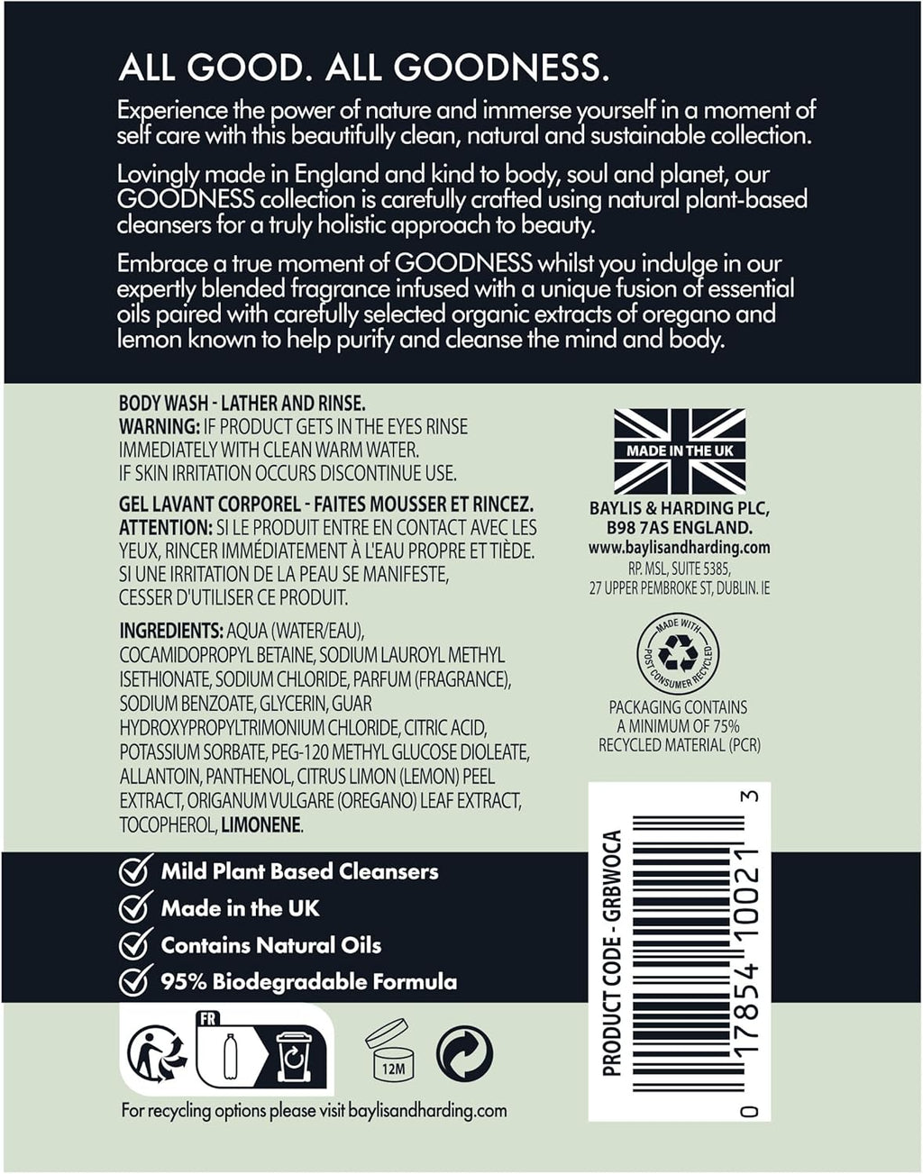 Cleansers and Washes 500 ml