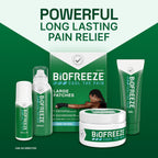 Biofreeze Gel Pain Relief, Knee & Lower Back Pain Relief, Arthritis Pain Reliever, Sore Muscle Relief, Neck Pain Relief, Cooling Joint Pain Relief, Menthol Gel 3 Fl Oz