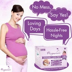 Pregawear Maternity Panty| Disposable Period Panties| Postpartum Underwear| Heavy Flow & Rash Free Periods| Leak Proof Pads After Delivery| Overnight Protection|Toxic Free (Pack of 5 - XXL)