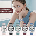 Hearkent Pedometer Watch,Step,Mileage&Calorie Tracker,Large Numbers | Waterproof Fitness Watches Backlight/Countdown/Stopwatch,No Bluetooth,app,or Charging,Step Counter for Walking,Running