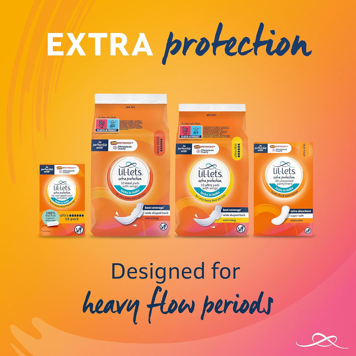 Sanitary Pads With Wings
