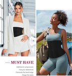 SCARBORO Women's Fajas Underbust Corset Waist Cincher Trainer for Women Tummy Control Girdle Body Shaper Shapewear Postpartum Zipper Beige One Size