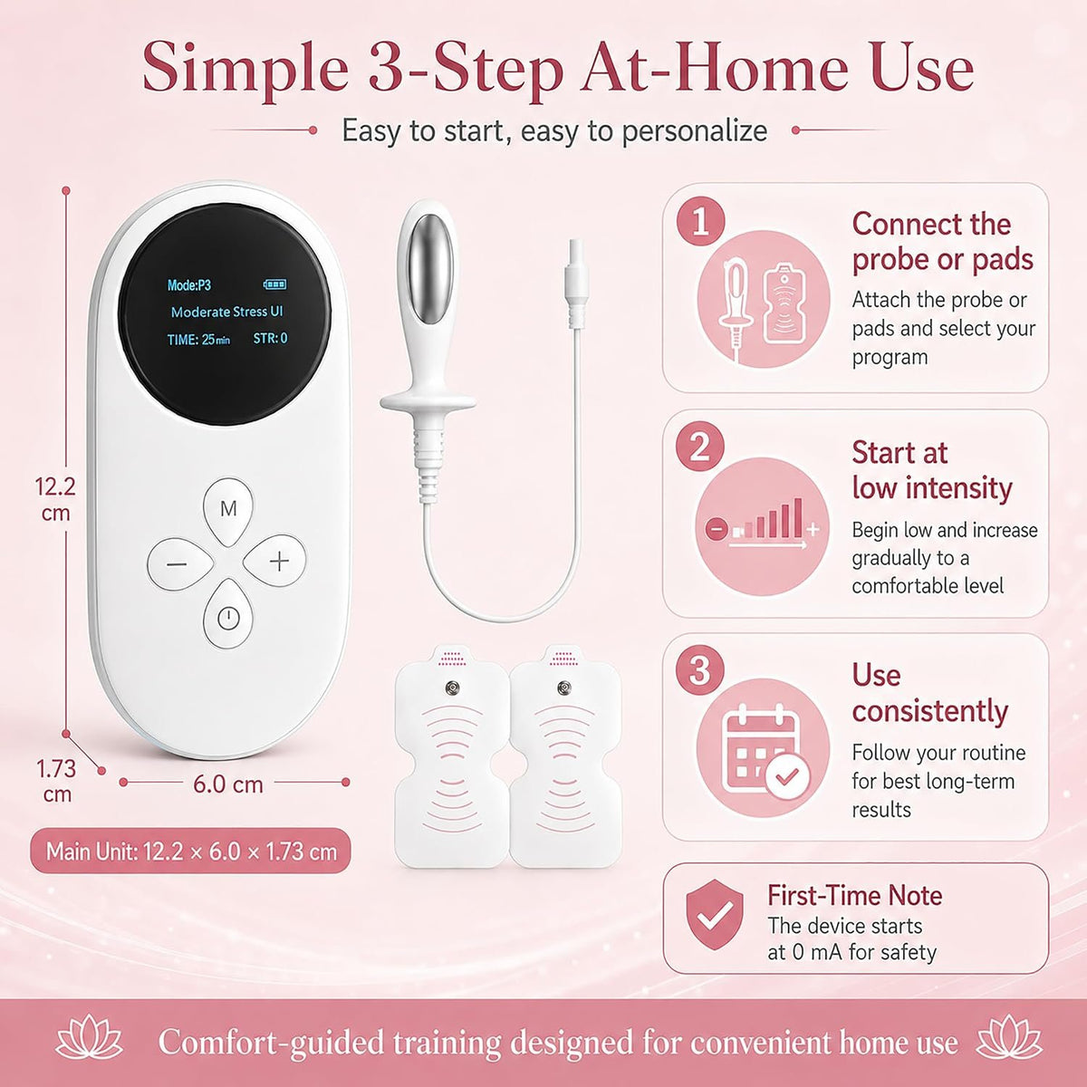 FDA Cleared Pelvic Floor Exercise Device for Women