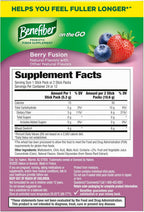 Benefiber Prebiotic Fiber Supplement Powder, Berry Fusion, 24 Stick Packs